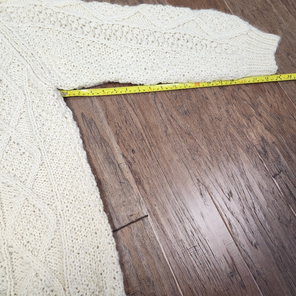 VTG PIERA'S Italian wool fisherman knit sweater - Picture 7 of 8